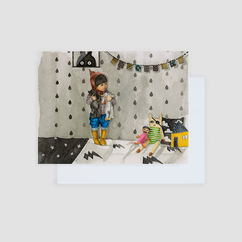 "LITTLE JAPANESE BOY" ARCHIVAL GICLEE ART PRINT